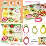 Clips en forme de formes variées pour enfants