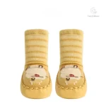 Idéales pour l'intérieur : chaussettes antidérapantes bébé