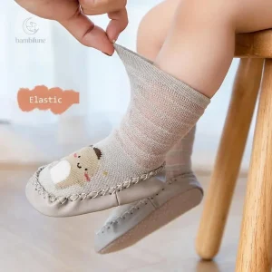 Chaussettes non-slip pour enfants, idéales en automne