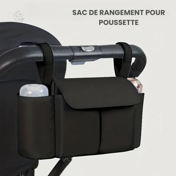 Organisateur pour poussette imperméable et spacieux