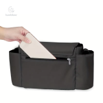 Organisateur poussette avec porte-bouteilles pratique