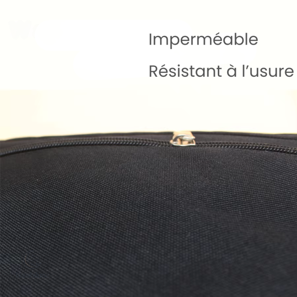 Solution de rangement imperméable pour poussette