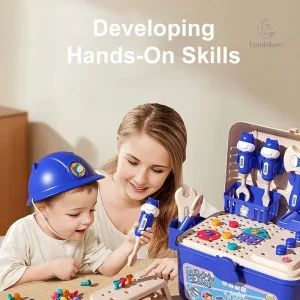 Boîte à outils pour enfants, jouet éducatif amusant