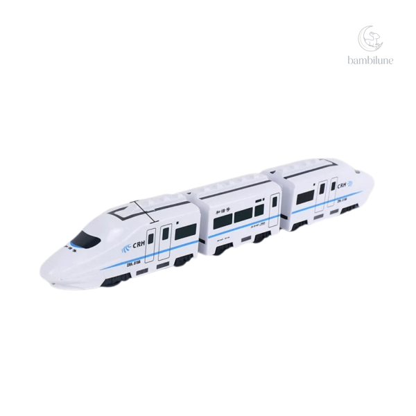 Train jouet stimulant pour l'imagination des enfants