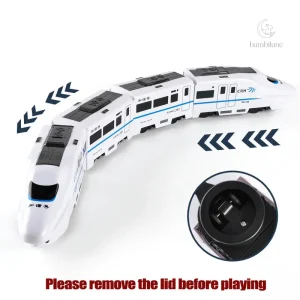 Train jouet rapide pour un plaisir interactif