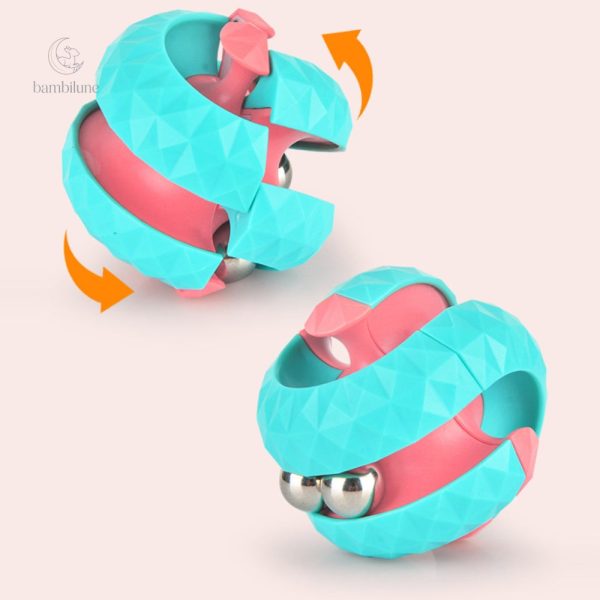 Track Ball Cube - Jouet fidget apaisant pour enfants