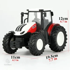 Modèle de tracteur pour expériences de jeu en extérieur