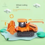 Tracteur en plastique robuste pour les petits fermiers