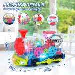 Train pour enfants avec sons amusants et lumières colorées