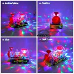Jouet interactif train à lumières, idéal pour les tout-petits