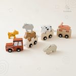 Train Montessori pour développer la créativité des enfants