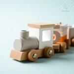 Jouet en bois sécurisé pour les jeunes enfants