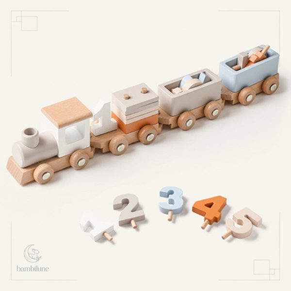 Train éducatif pour apprendre en s'amusant