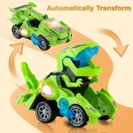 Voiture robot en action, idéale pour les tout-petits