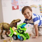 Jouet éducatif : voiture qui se transforme en robot