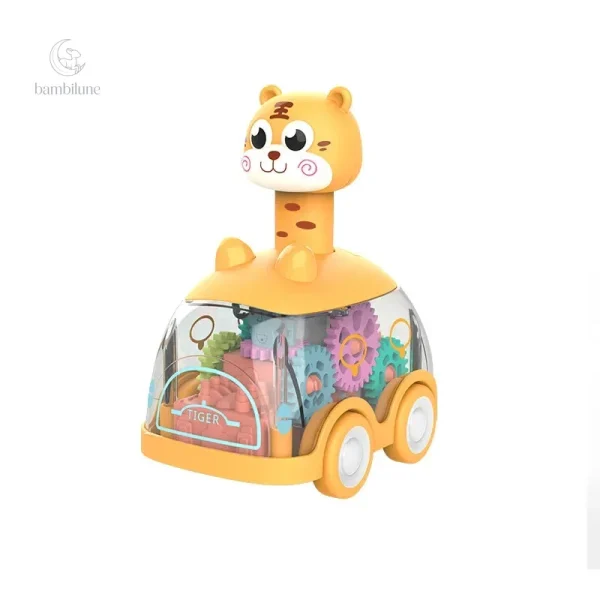 Transparant Car™ - Jouet de course coloré pour petits