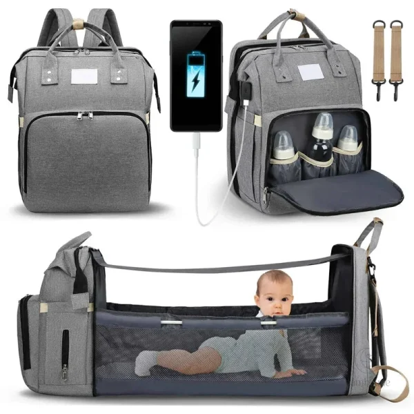 Sac à langer multifonctionnel pour bébé
