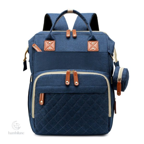 Sac à langer compact et lit bébé intégré