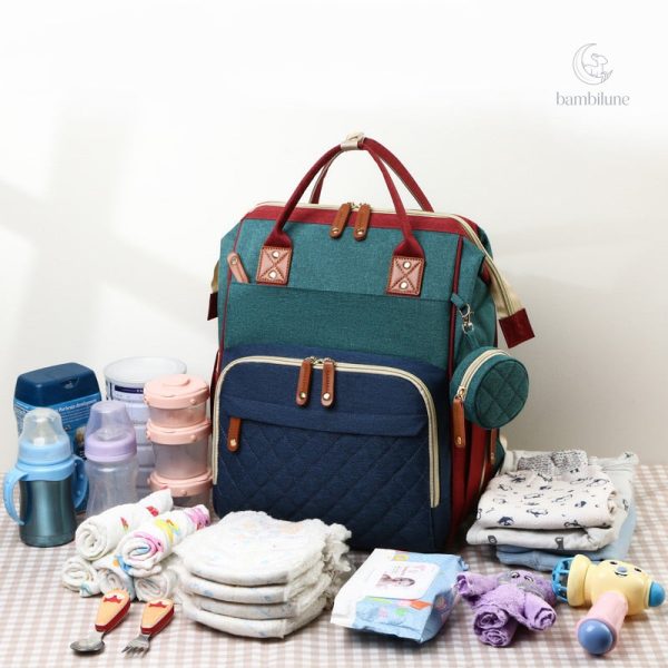 Sac à langer avec espace de repos pour nourrissons