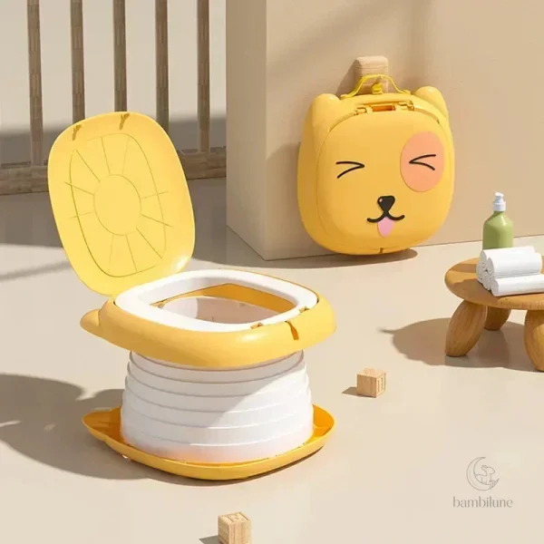 Solution compacte et hygiénique, TravelPotty pour enfants