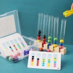 Tube Clip Beads - Jeu de réflexion pour enfants de 4 à 5 ans