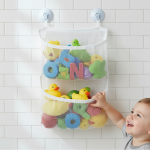 TubyTidy – Filet de rangement pour jouets de bain spacieux