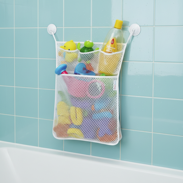 Filet de rangement sans moisissure pour jouets de bain