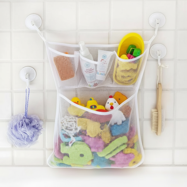 TubyTidy, filet pratique pour organiser les jouets de bain