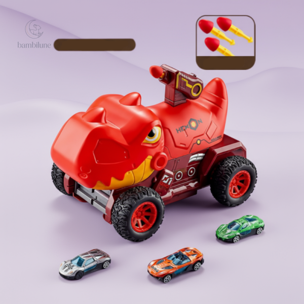 Dinosaur car pour des jeux éducatifs et ludiques