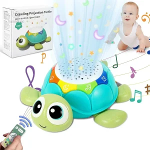 Projecteur Tortue lumineux pour l'éveil des bébés