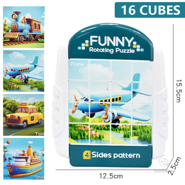 Twisty Puzzle - Puzzle rotatif pour enfants de 4 à 5 ans - vue 4
