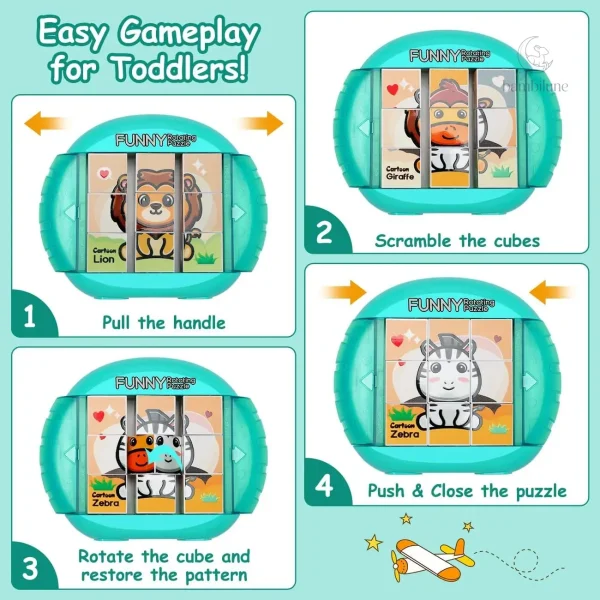 Twisty Puzzle, un jeu amusant pour améliorer la concentration