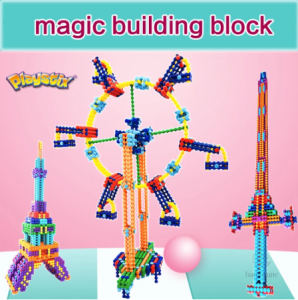 Jouets de construction adaptés aux enfants de 3 à 4 ans