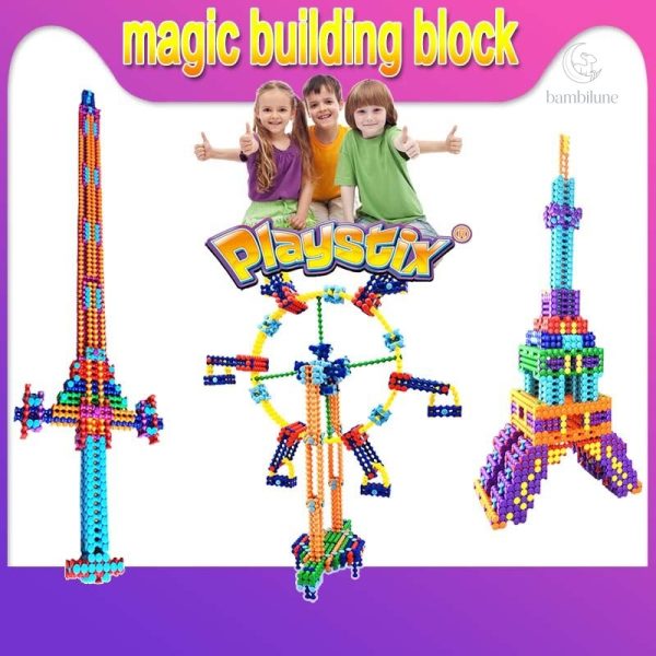 Jeux de construction Playstix, idéal pour le développement des enfants