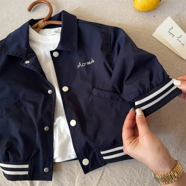 Veste de baseball pour enfants, UrbanCub, style tendance