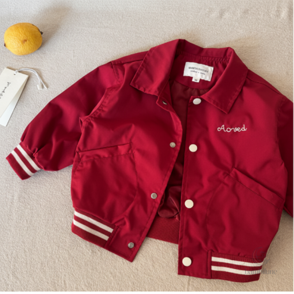 Veste de baseball robuste pour enfants, confort et style