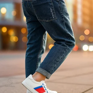 Jeans pour garçons, style casual et moderne