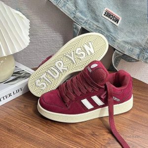 Baskets bordeaux UrbanStep pour enfants, confortables et tendance