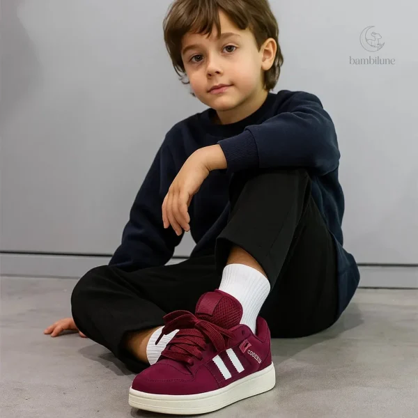 UrbanStep, baskets bordeaux idéales pour l'automne et l'hiver