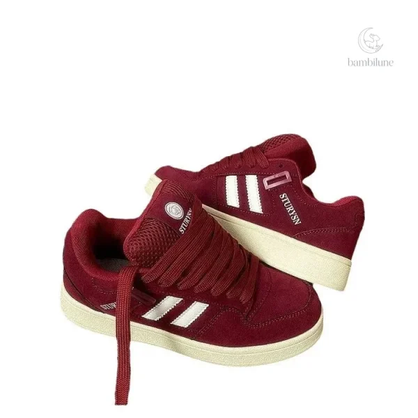 UrbanStep, chaussures bordeaux pratiques pour les journées froides
