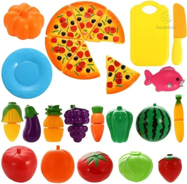Jouets légumes et fruits éducatifs pour les enfants