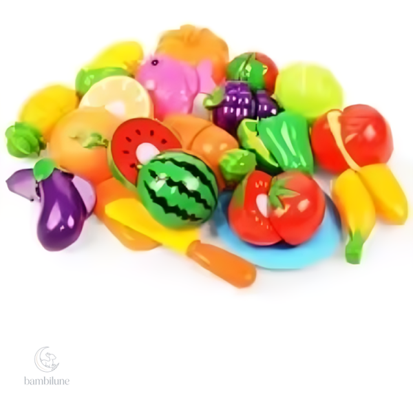 Accessoires de jeu amusants pour l'apprentissage des aliments