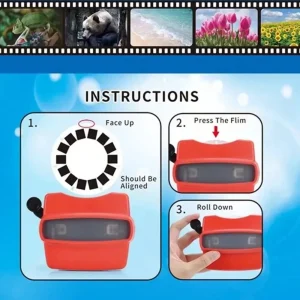 ViewMax : lunettes 3D colorées adaptées aux jeunes enfants