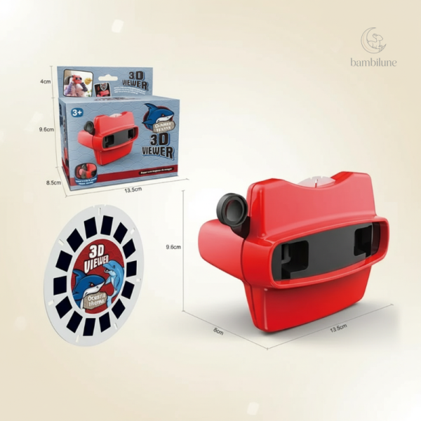 Lunettes 3D rétro pour une expérience visuelle immersive
