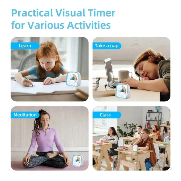 Visual Timer apaisant pour la gestion du temps