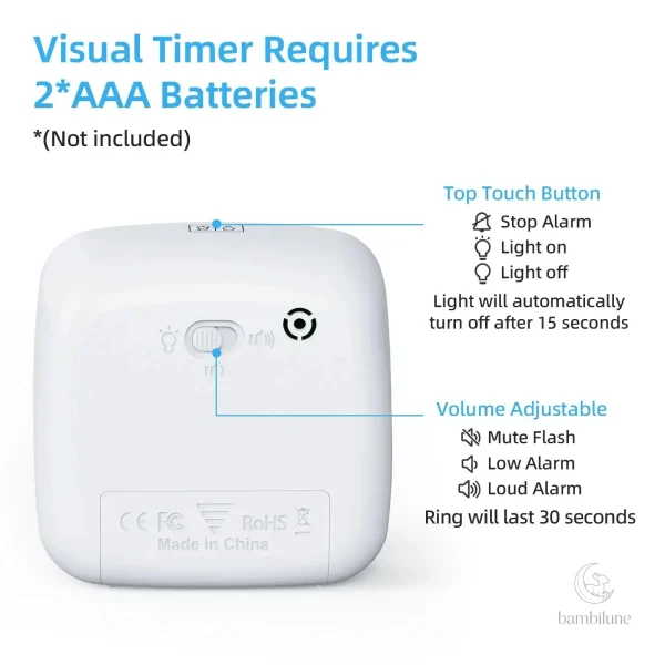 Timer coloré pour une meilleure gestion du temps