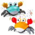 Crabe interactif pour encourager le mouvement des enfants