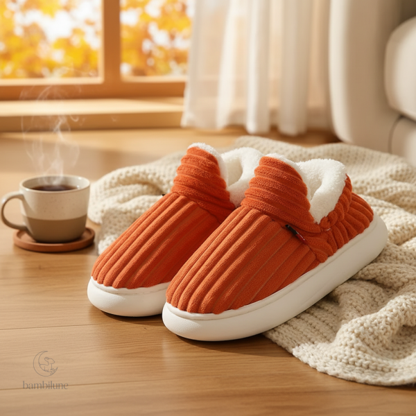 WarmNest – Chaussons doux pour les tout-petits