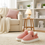 Chaudes pantoufles pour enfants, style et confort