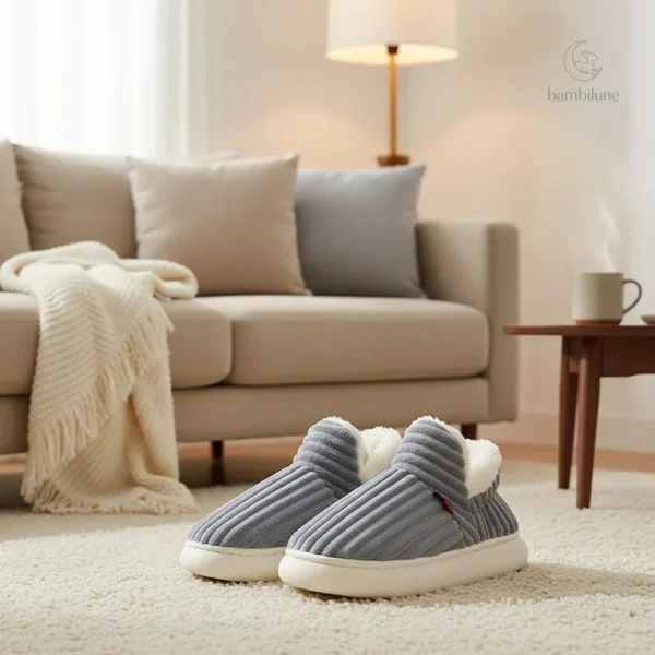 Pantoufles pour enfants, idéales pour la maison